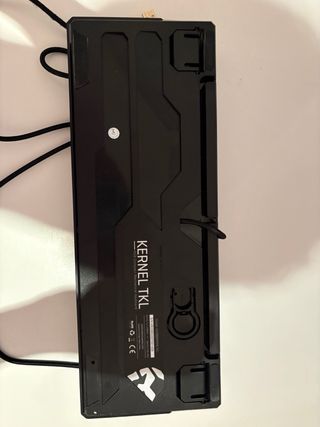 Teclado Gaming KROM Negro/Gris