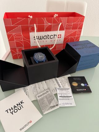 Swatch Omega Mission to Neptune