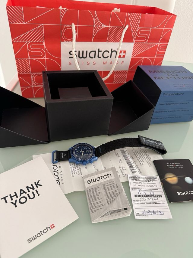 Swatch Omega Mission to Neptune