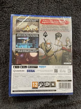 PS5 Shinobi Art of Vengeance Sega