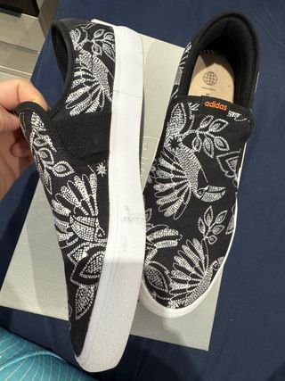 Zapatillas Adidas Vulcraid3r Slip On Estampadas