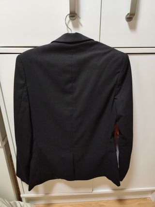 Americana Pull&Bear Negra Talla XS
