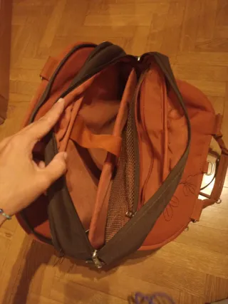 Bolsa para portátil marrón