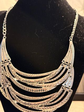 Collar Zara Plateado