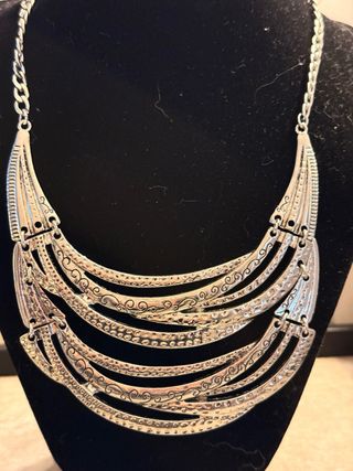 Collar Zara Plateado