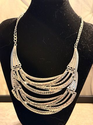 Collar Zara Plateado