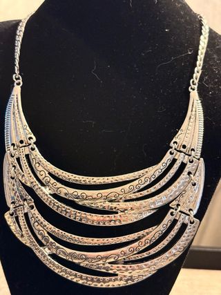 Collar Zara Plateado