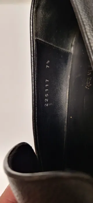 Gucci Mocasines Piel Hebilla Talla 41.5