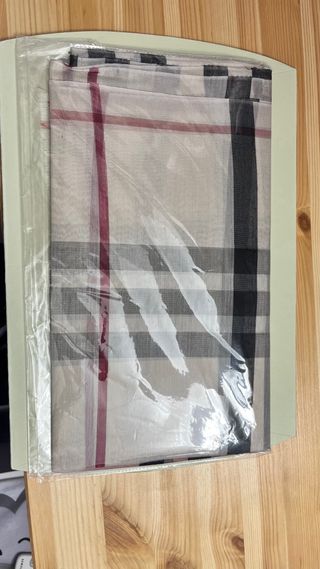 Pañuelo Burberry Seda Hombre Beige Multicolor