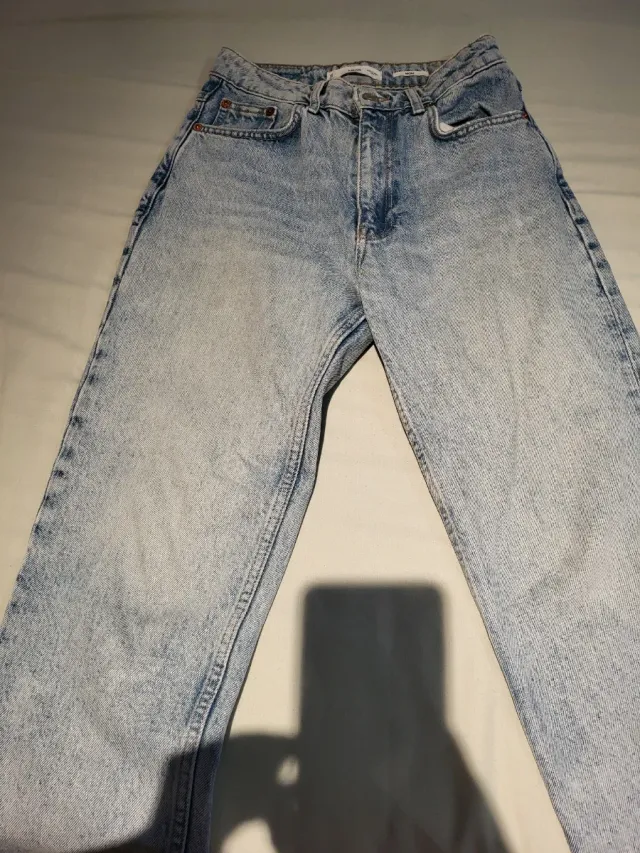 Vaqueros Mango Azules Lavados