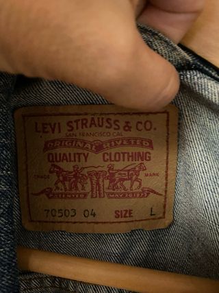 Cazadora Vaquera Levi's Azul