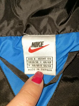 Piumino Nike Azzurro