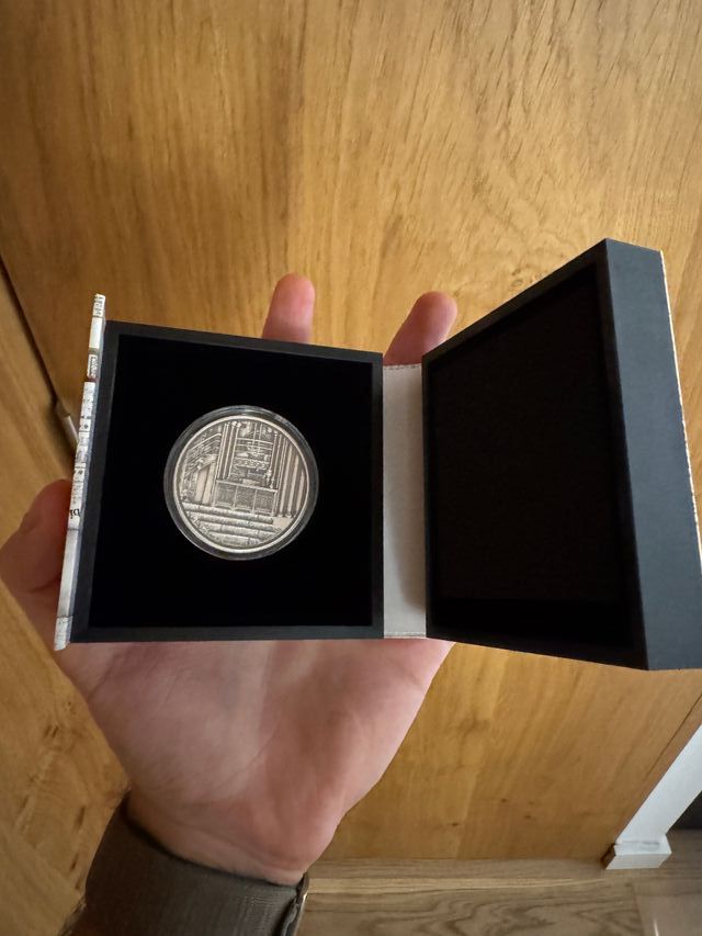 Moneda Plata 1oz Despacho Dumbledore Harry Potter