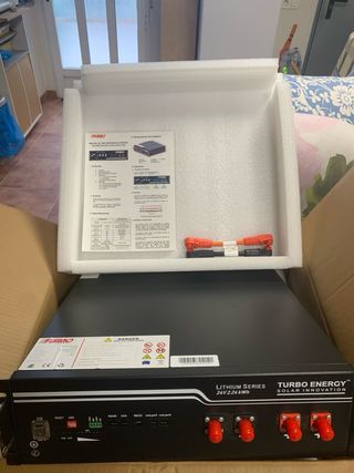 2 Baterías Litio Turbo Energy 24V 2.24 kWh