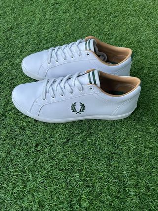Zapatillas Fred Perry Talla 40 Blancas