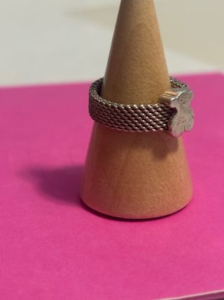Anillo Tous Oso Plata