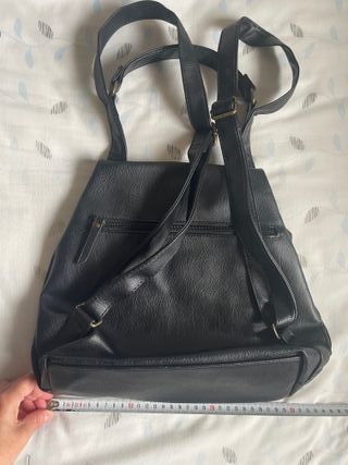 Mochila Misako Negra Dibujo Delantero