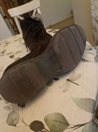 Botines piel caballero