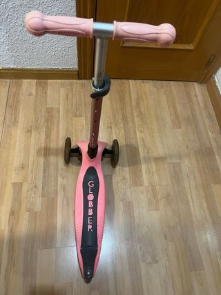 Patinete 3 ruedas GLOBBER rosa