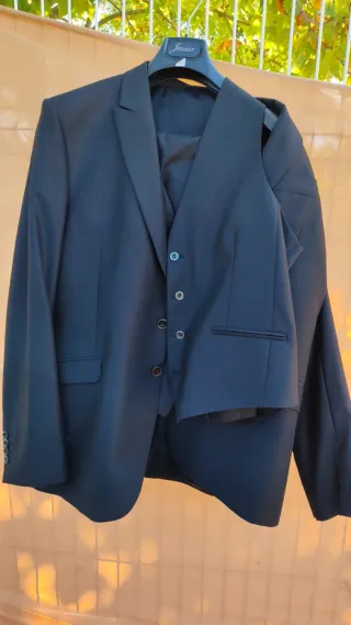Traje Javier Garmet Couture Negro