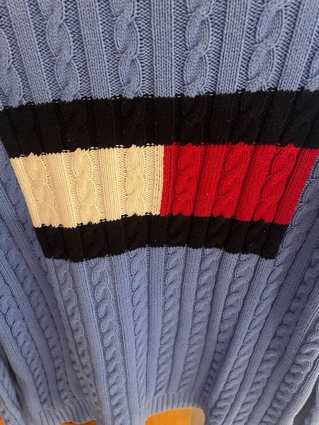 Jersey Tommy Hilfiger Mujer Azul