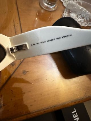 Gafas de sol Chanel Blancas y Negras