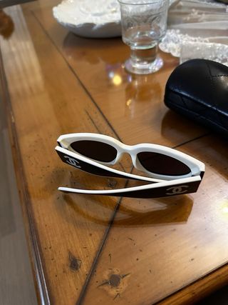 Gafas de sol Chanel Blancas y Negras