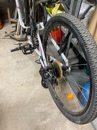Bicicleta Rockrider Blanca