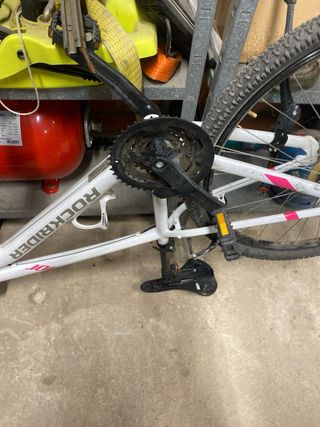 Bicicleta Rockrider Blanca