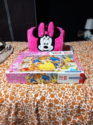 Zainetto Minnie e Puzzle Disney Princess