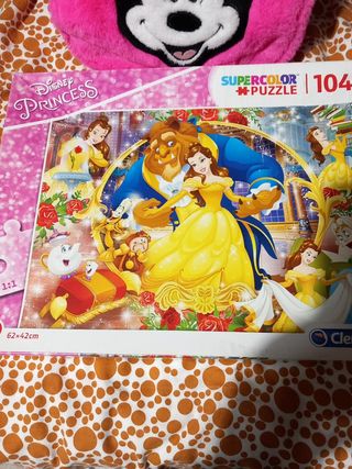 Zainetto Minnie e Puzzle Disney Princess