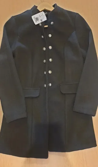 Americana negra de punto. Talla S. Nueva
