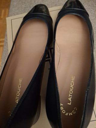 Zapatos de tacón LATOUCHE  azul oscuro. 