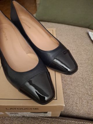Zapatos de tacón LATOUCHE  azul oscuro. 