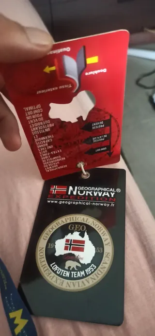 Chaqueta Geographical Norway Azul Marino Nueva