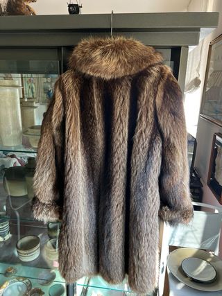 Pelliccia vintage in martora