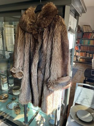 Pelliccia vintage in martora