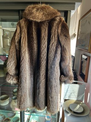 Pelliccia vintage in martora