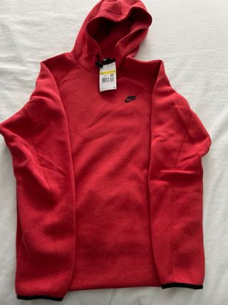 Sudadera Nike Tech Fleece Roja Nueva