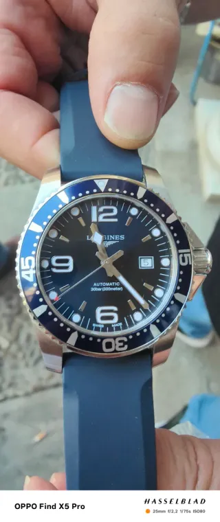 Reloj Longines HydroConquest Automático Azul