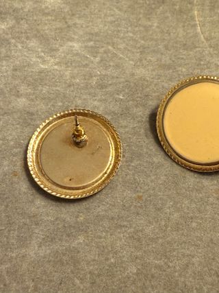 Pendientes Zara Dorados y Amarillos
