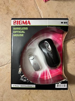 Ratón Óptico Inalámbrico Sigma M 611 a estrenar