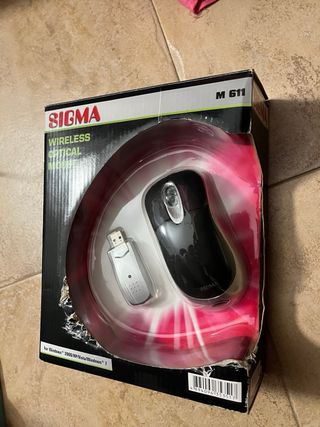 Ratón Óptico Inalámbrico Sigma M 611 a estrenar