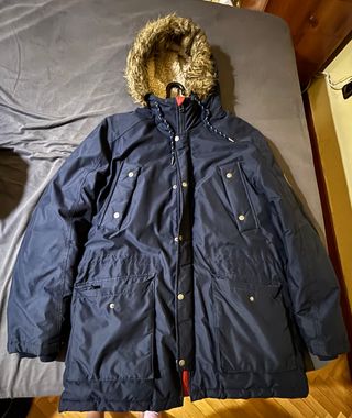 Parka azul