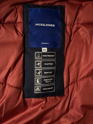 Parka azul