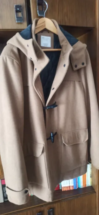 Parka Bershka Marrón claro talla L