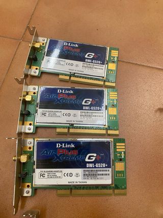 Lote Tarjetas Red D-Link, Belkin, AverMedia