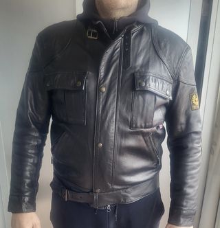 Chaqueta Belstaff GOLD Biker Hombre Talla 54
