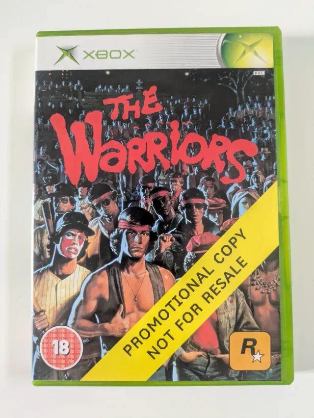 Gioco The Warriors Xbox Original Promo Pal