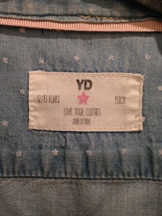 Camisa ganga clara menina